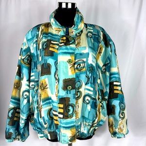 VINTAGE STUNT SPORTS SILK JACKET